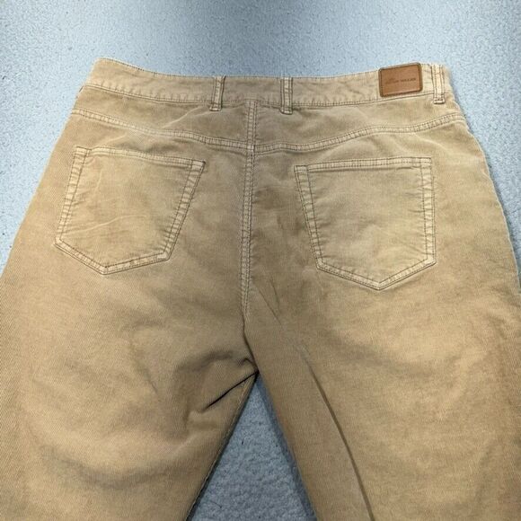 Peter Millar Pants Mens 36x28 Beige Chinos Corduroy Crown Superior Golf‎ Casual - Picture 4 of 16